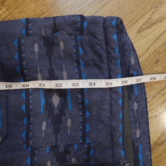 BURTON DRYRIDE jacket boys M snowboard ski blue Aztec waterproof outdoor hiking - Picture 9 of 11